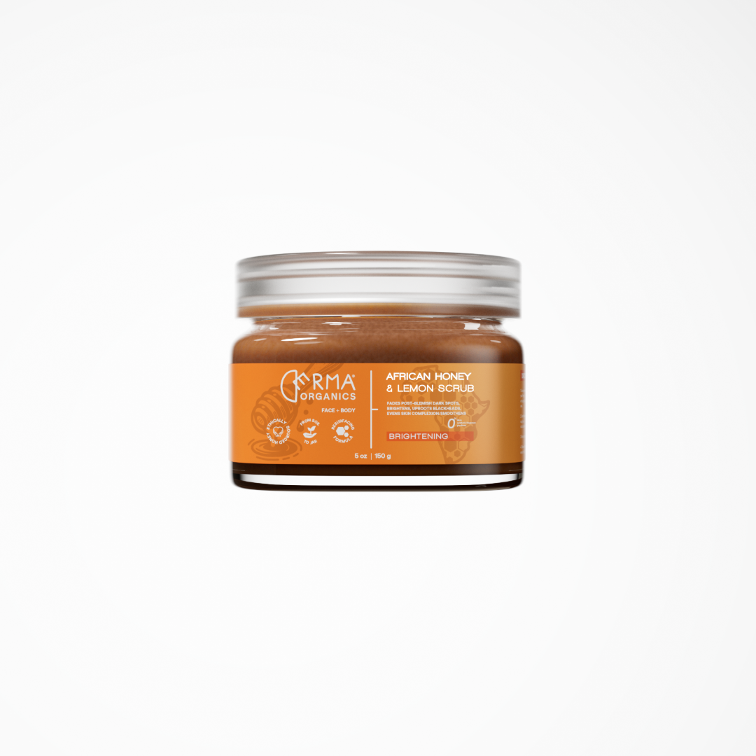 Organic African Honey & Lemon Scrub