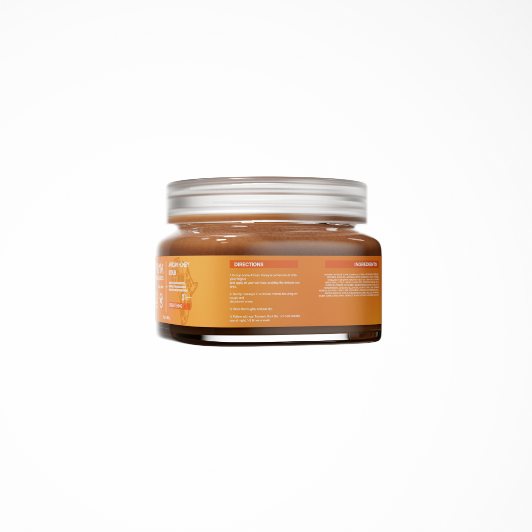 Organic African Honey & Lemon Scrub