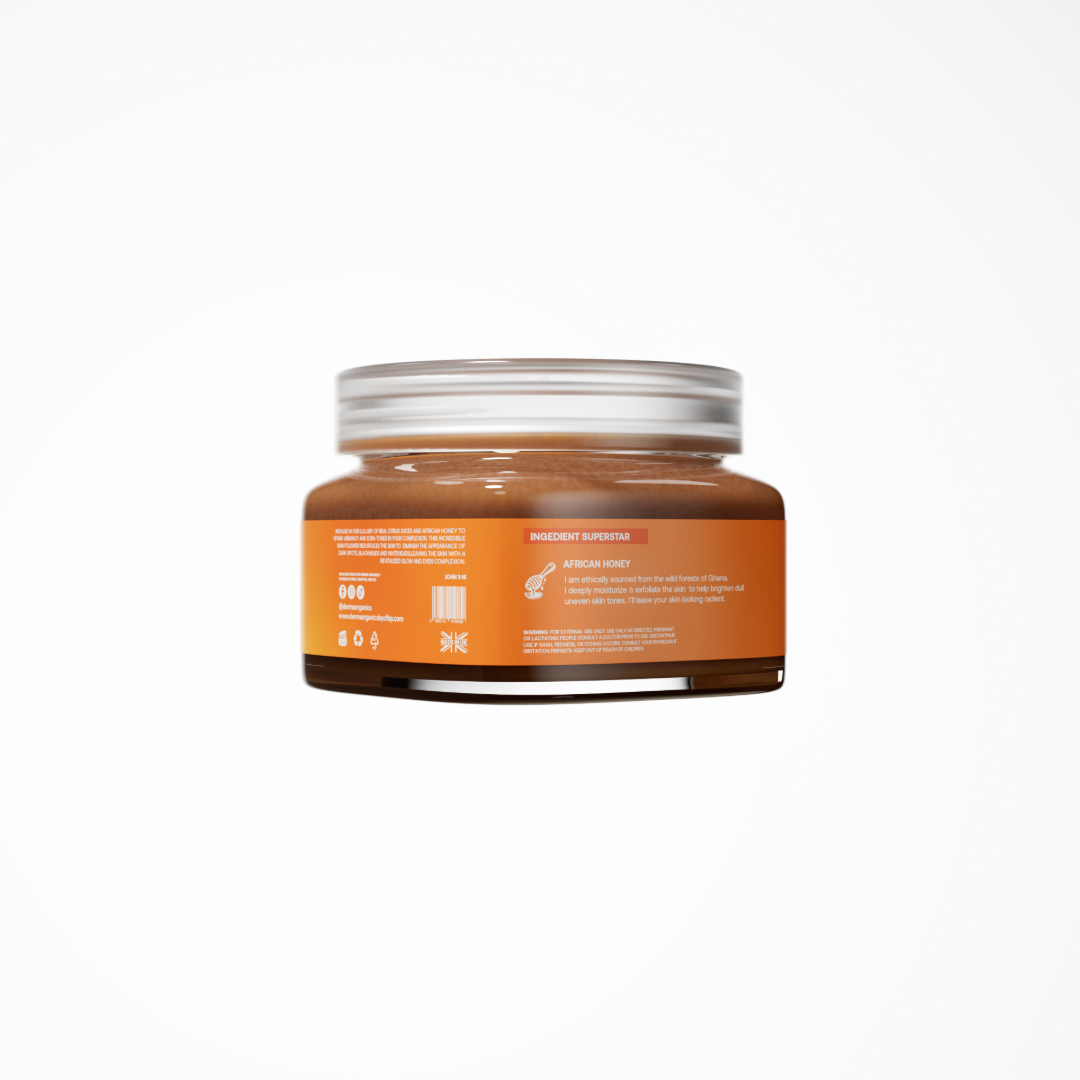 Organic African Honey & Lemon Scrub