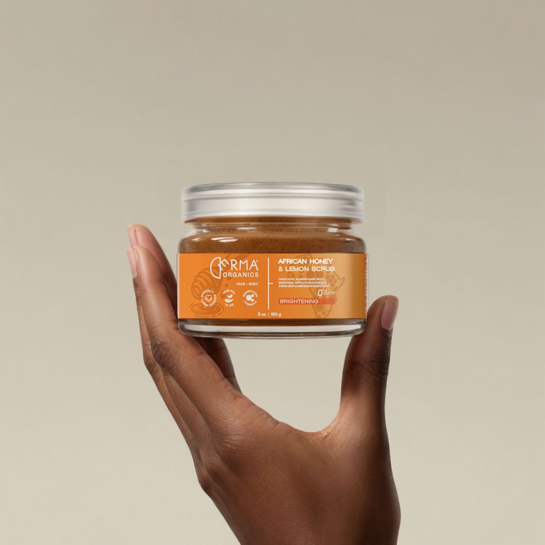 Organic African Honey & Lemon Scrub
