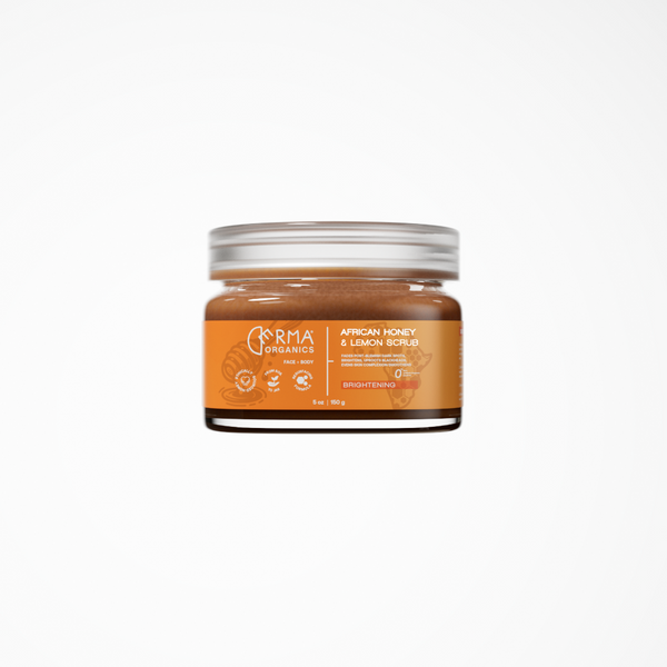 Organic African Honey & Lemon Scrub